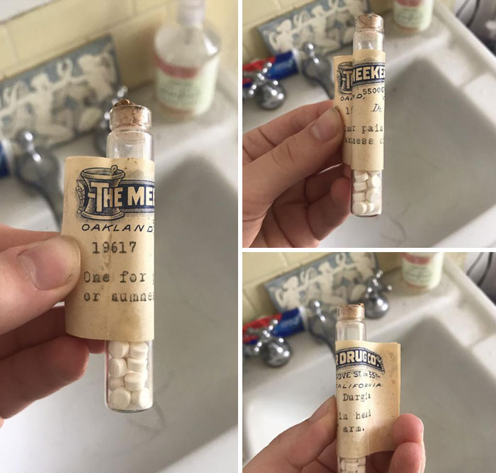 Found An Old Prescription In My Family Home’s Bathroom Closet