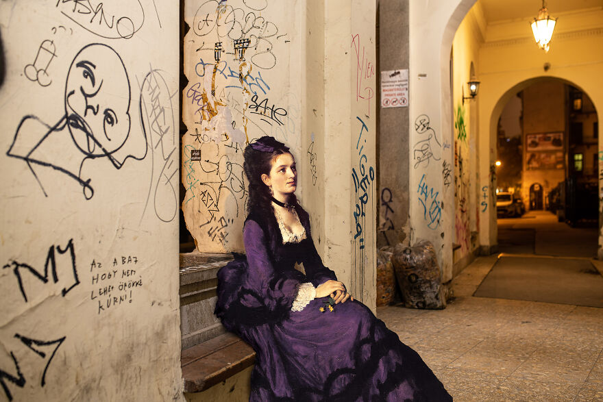 Pál Szinyei Merse: Lady In Violet