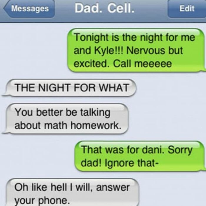 I Don't Think It Was His Math Homework...