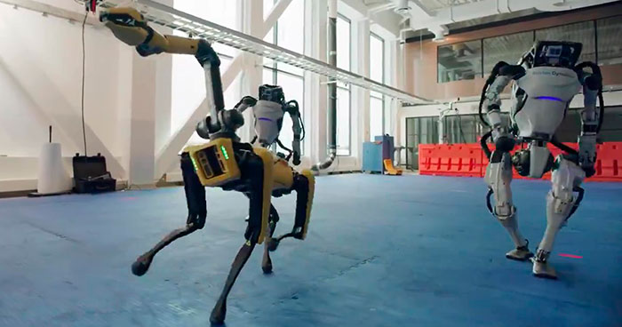Boston Dynamics Recorded A Video Of Its Robots Performing Impressive New Year Dance