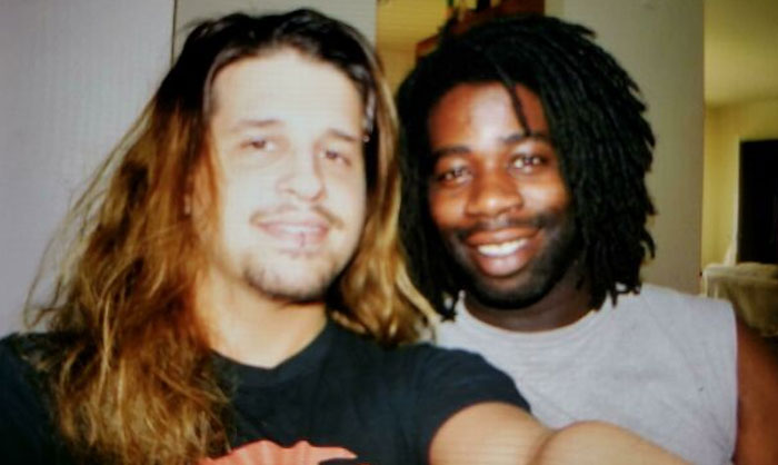 My Fiance And I Both Letting It Grow Wild And Free. Hes Growing The Dreds Out Twice As Long As It Is Now