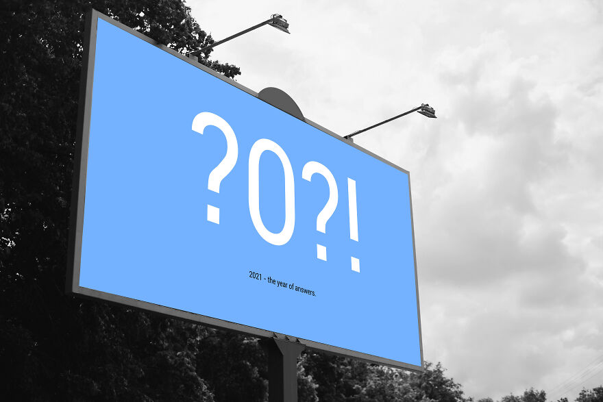 I've Created A Logo Dedicated To 2021 Year!