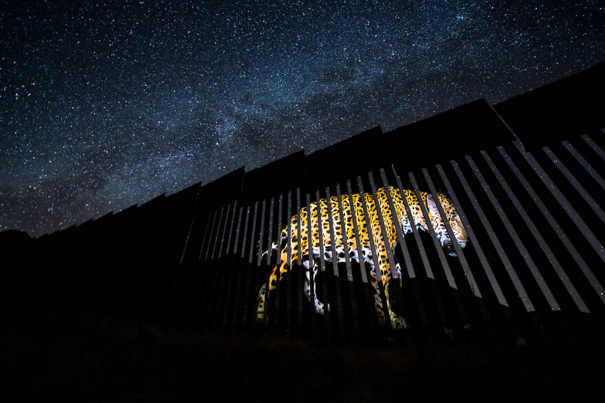 Category Fred Hazelhoff Portfolio Award: Winner, 'Border Wall Project' By Alejandro Prieto