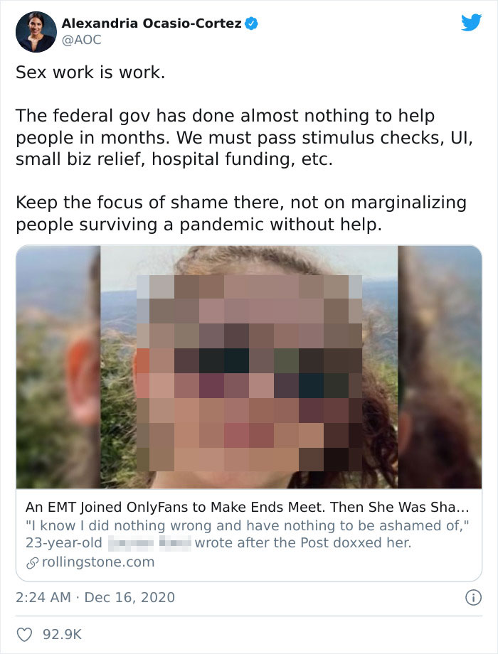 Paramedic Who 'Made Ends Meet' With A Side Job On OnlyFans And Got Her Identity Revealed Shares Her Side Of The Story Paramedic Who 'Made Ends Meet' With A Side Job On OnlyFans And Got Her Identity Revealed Shares Her Side Of The Story