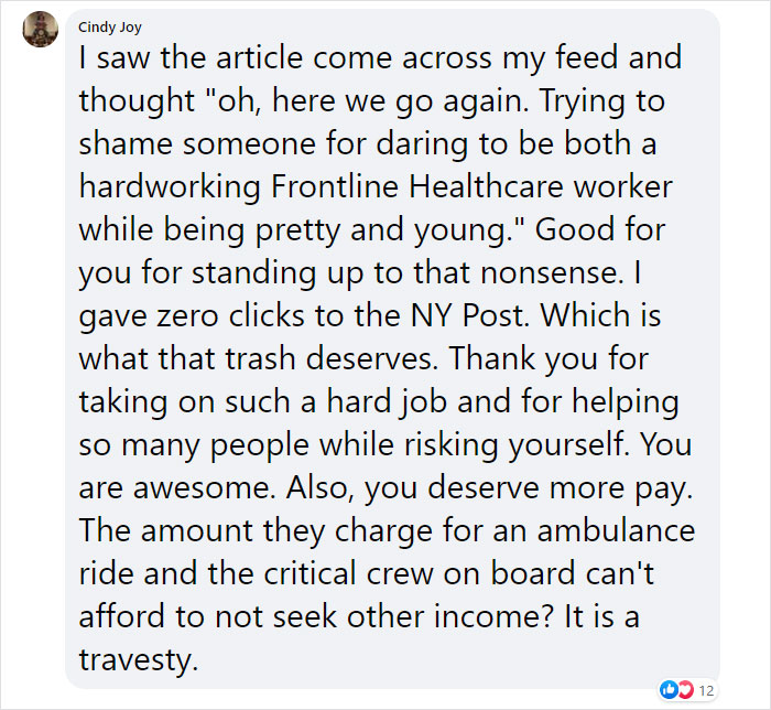 Paramedic Who 'Made Ends Meet' With A Side Job On OnlyFans And Got Her Identity Revealed Shares Her Side Of The Story