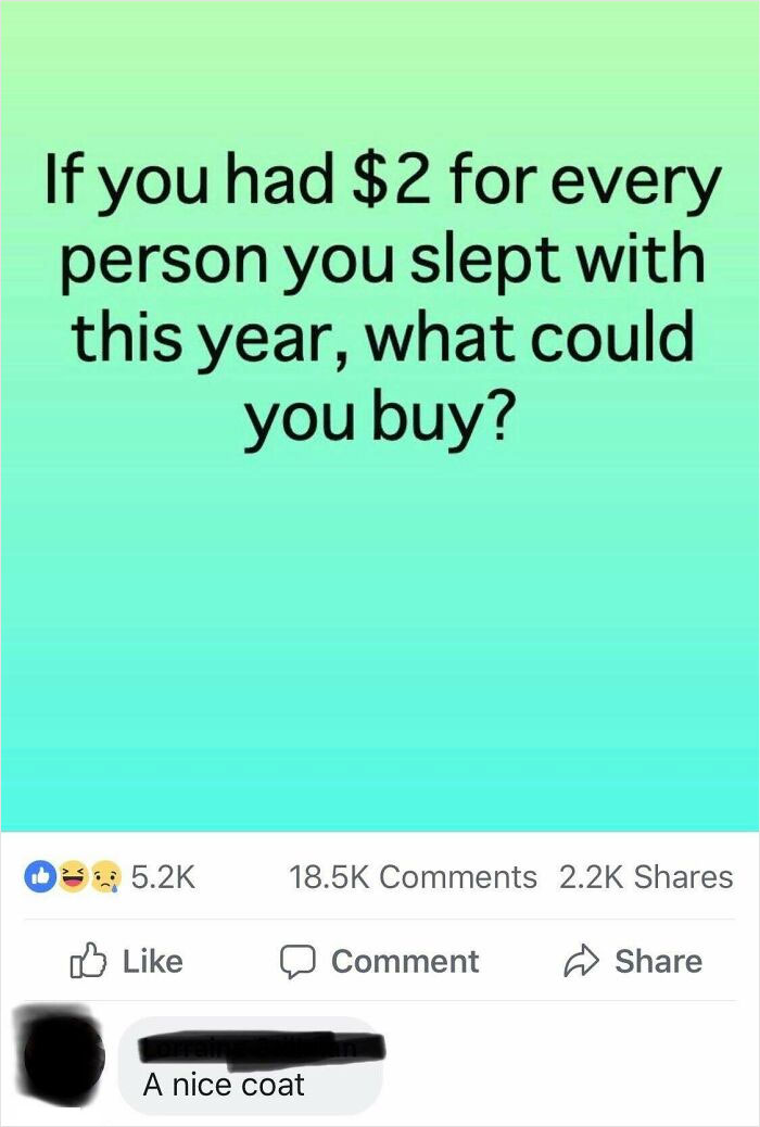 The Comment Is From My Grandmother