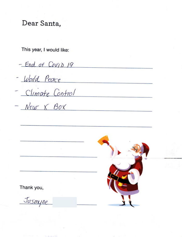 Children Write To USPS' Operation Santa During The COVID Pandemic And Their Requests Are Simply Heartbreaking Children Write To USPS' Operation Santa During The COVID Pandemic And Their Requests Are Simply Heartbreaking