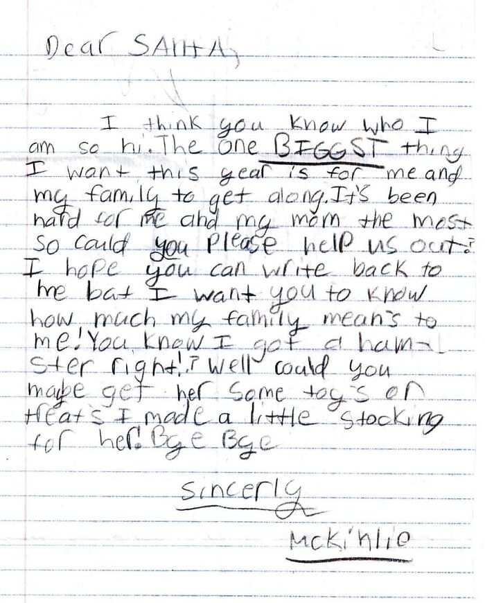 Children Write To USPS' Operation Santa During The COVID Pandemic And Their Requests Are Simply Heartbreaking Children Write To USPS' Operation Santa During The COVID Pandemic And Their Requests Are Simply Heartbreaking