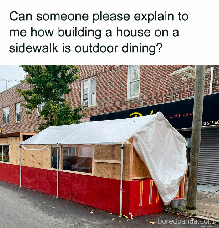 How Is This Considered Outdoor Dining?