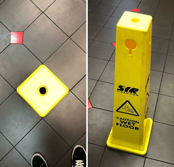 This Cone I Found While Waiting For My Pizza To Be Ready