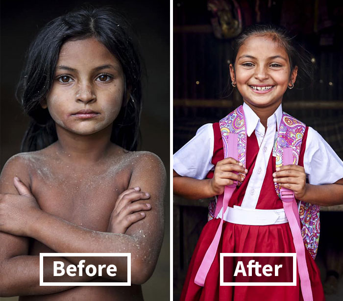 19 Before And After Photos Showing How The Lives Of Bangladeshi Working Kids Changed After This Photographer Funded Their Education