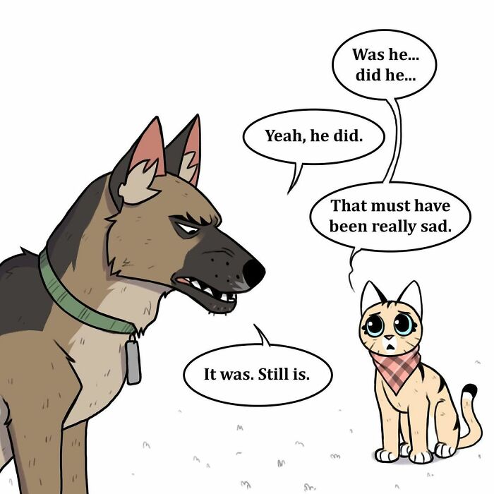 The Creator Of ‘Pixie And Brutus’ Finally Reveals How Brutus Got His Scars, And People Can’t Hold Back The Tears