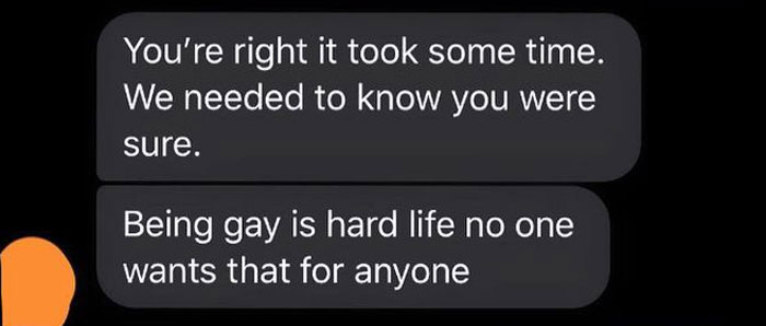 Queer Person Shares Family Texts Over A Period Of 12 Years To Show How People Change Queer Person Shares Family Texts Over A Period Of 12 Years To Show How People Change