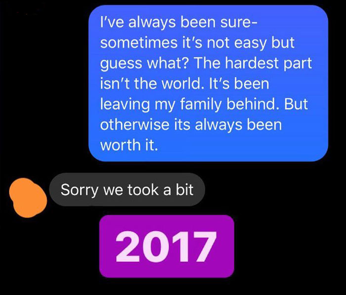 Queer Person Shares Family Texts Over A Period Of 12 Years To Show How People Change Queer Person Shares Family Texts Over A Period Of 12 Years To Show How People Change