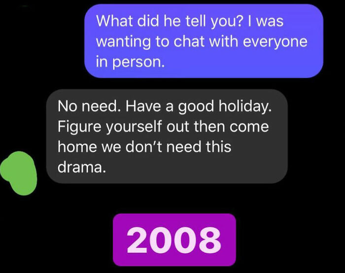 Queer Person Shares Family Texts Over A Period Of 12 Years To Show How People Change