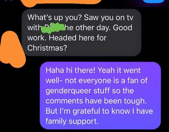 Queer Person Shares Family Texts Over A Period Of 12 Years To Show How People Change