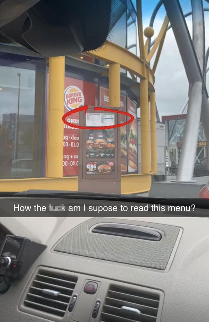 Put Up The Menu Boss