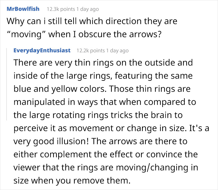 An Optical Illusion Where Circles Seemingly Move Out Of Place Has Become An Internet Sensation