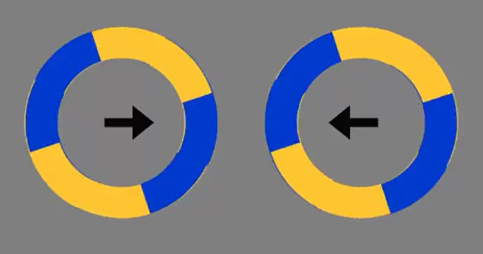 An Optical Illusion Where Circles Seemingly Move Out Of Place Has Become An Internet Sensation