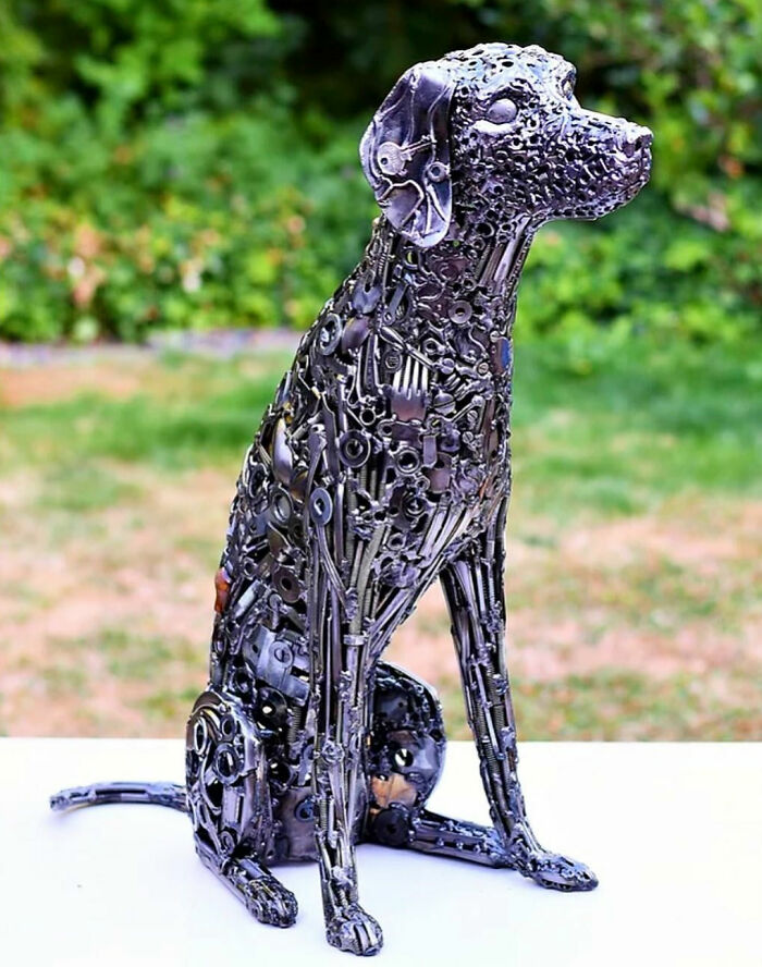 American Artist Brings Recycled Materials Back To Life, Here Are 30 Of His Incredible Sculptures