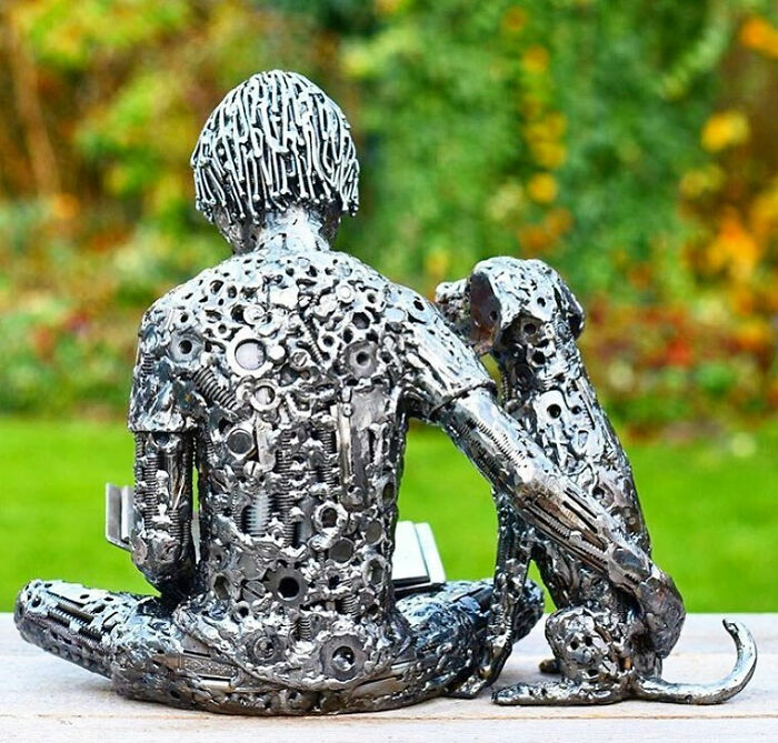 American Artist Brings Recycled Materials Back To Life, Here Are 30 Of His Incredible Sculptures