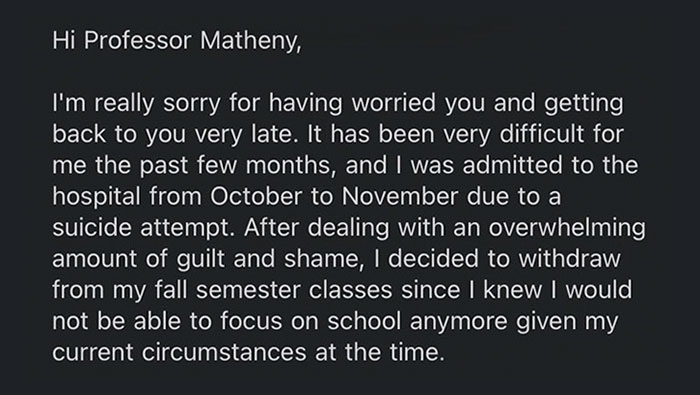 266K People On Twitter Are Praising This Kind Professor Who Venmoed Her Withdrawn Student $1,000 For Rent