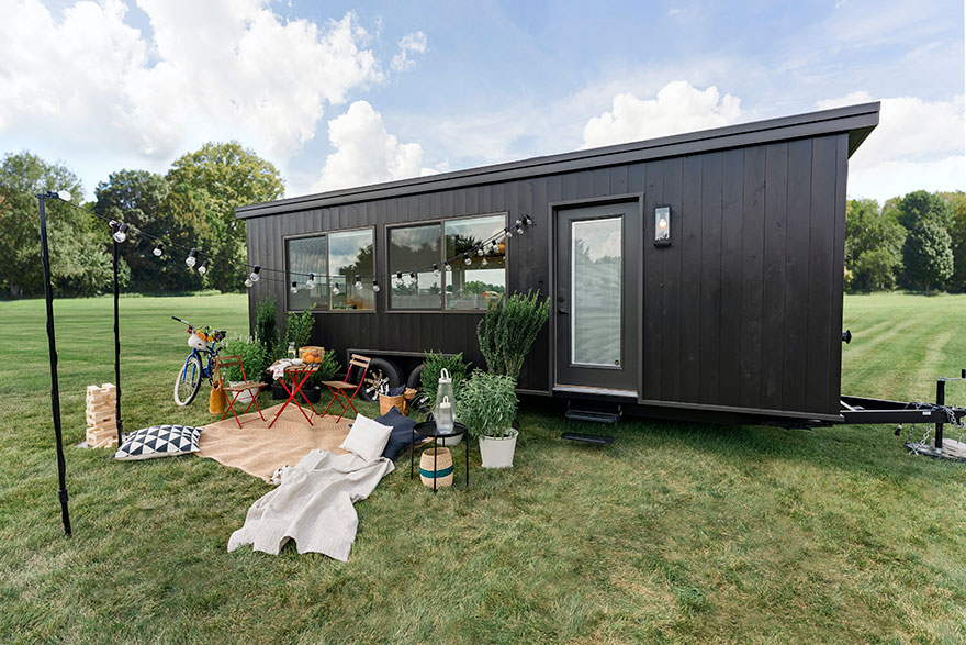'IKEA' Collaborates On Their First Tiny House Design And The Interior Looks Both Beautiful And Practical