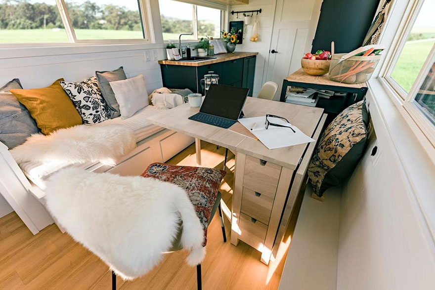 'IKEA' Collaborates On Their First Tiny House Design And The Interior Looks Both Beautiful And Practical