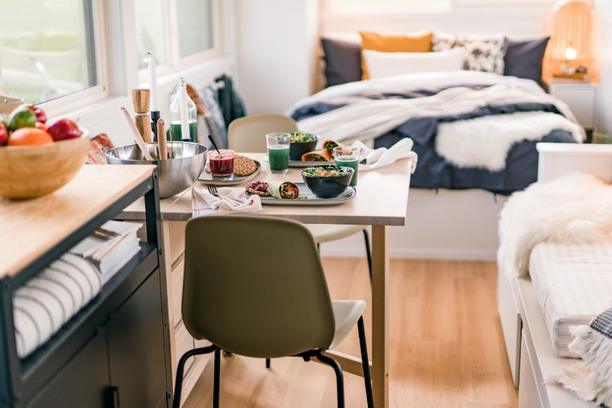 'IKEA' Collaborates On Their First Tiny House Design And The Interior Looks Both Beautiful And Practical