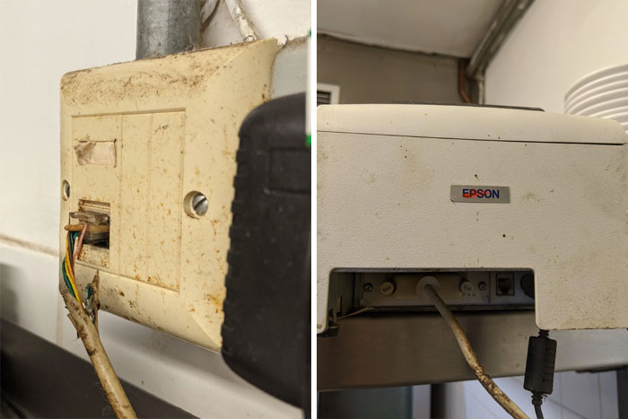 Ticket Saying Label Printer Has Stopped Printing