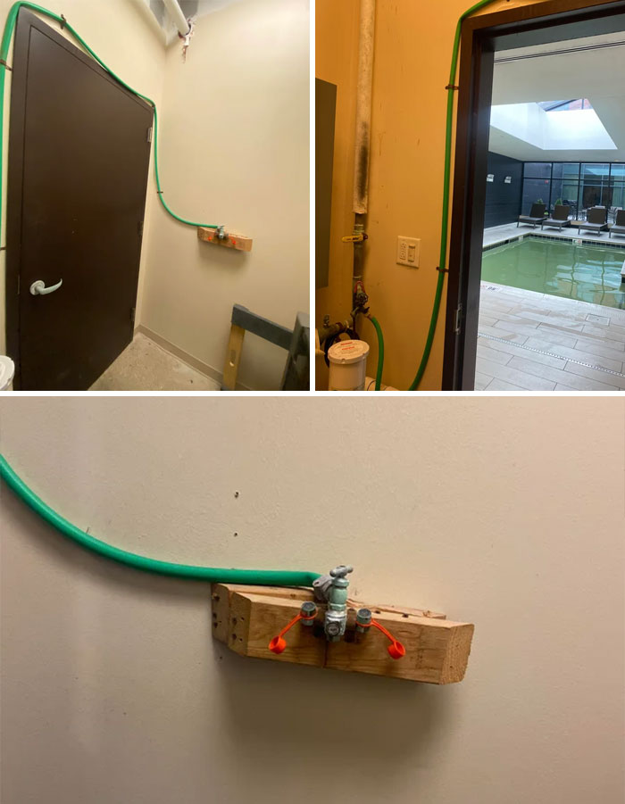 Our Pool Chemical Room Emergency Eye Wash Station