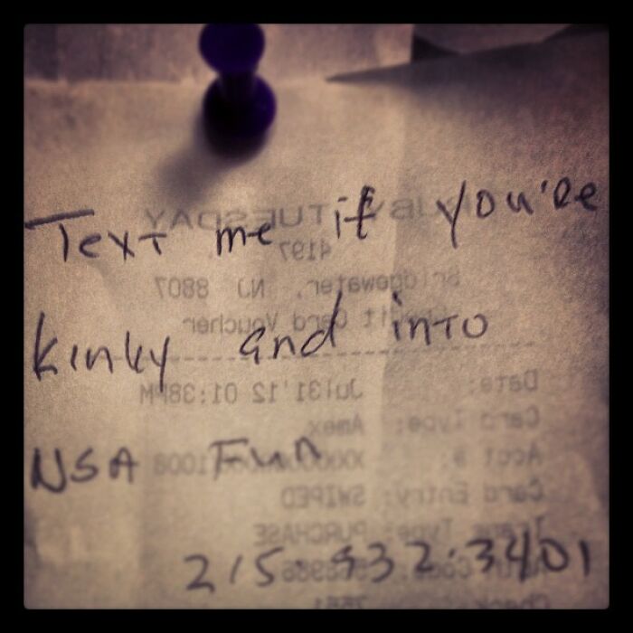 Ew. No Thank You Sir