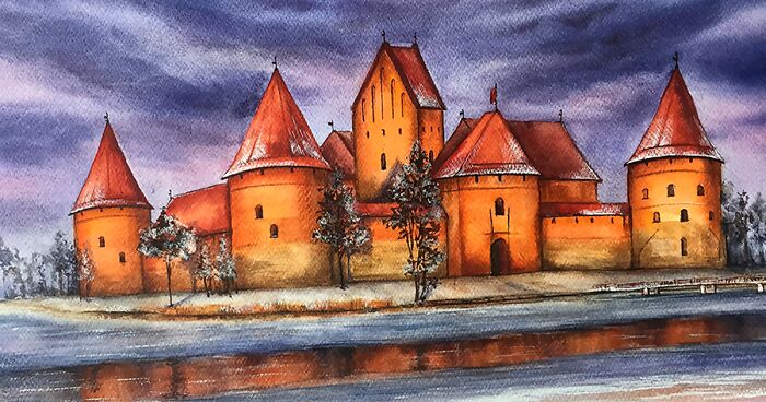 I Use Online Maps To Paint Beautiful Places Around The World I Haven’t Been To (30 Pics)