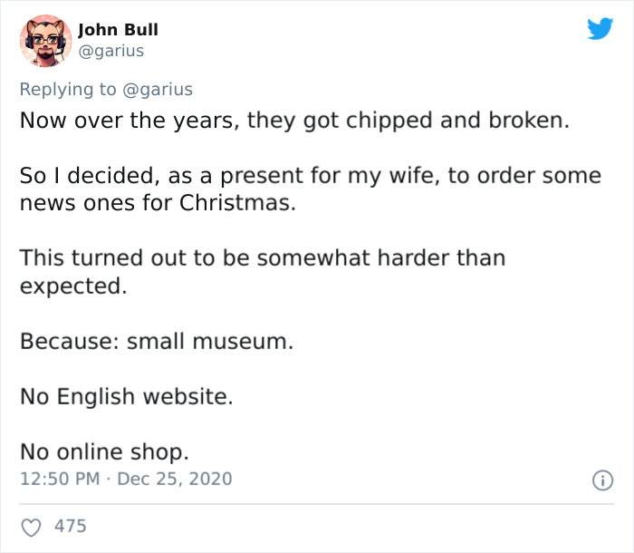 Guy Can&rsquo;t Replace Wife&rsquo;s Exclusive Broken Glassware Bought Abroad, Good Samaritans On Twitter Make It Happen