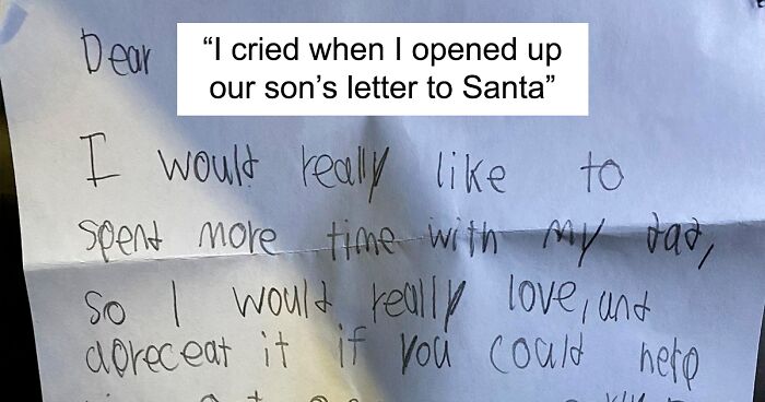 Kid Writes A Heartbreaking Letter To Santa That Leaves His UPS Driver Dad In Tears