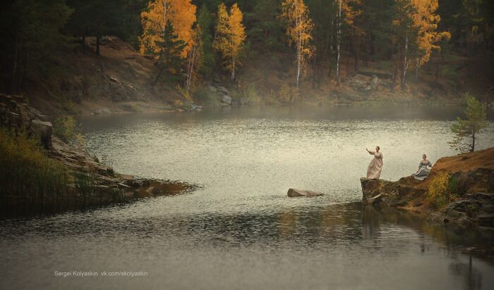 Gloomy Morning Of Autumn