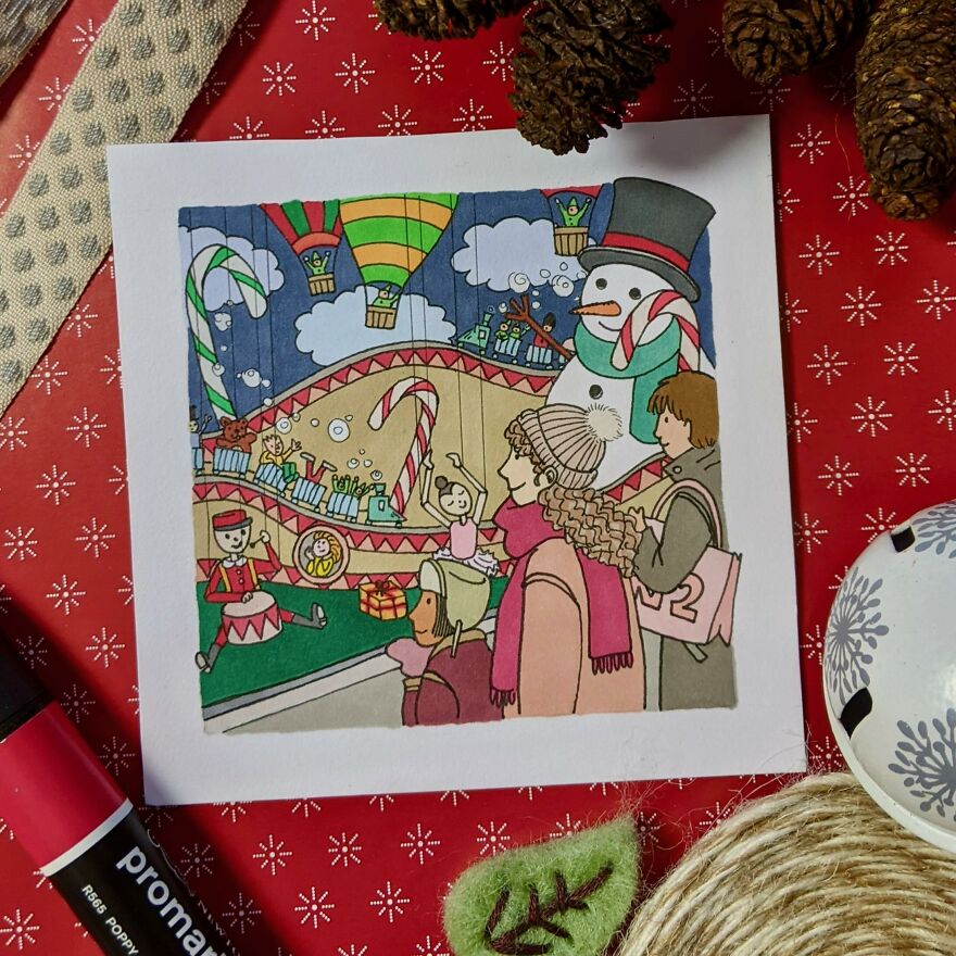 Enjoy The Windows Of Department Stores