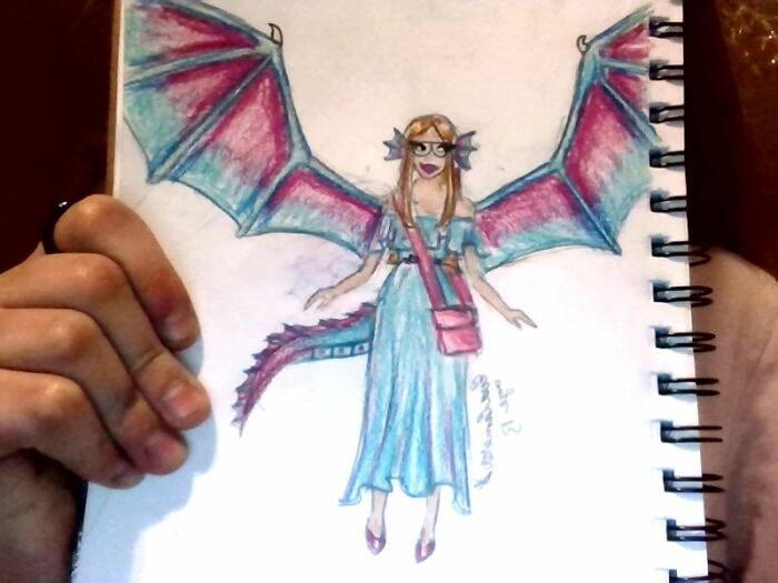 Dragon Me As A Dragon Human Hybrid!