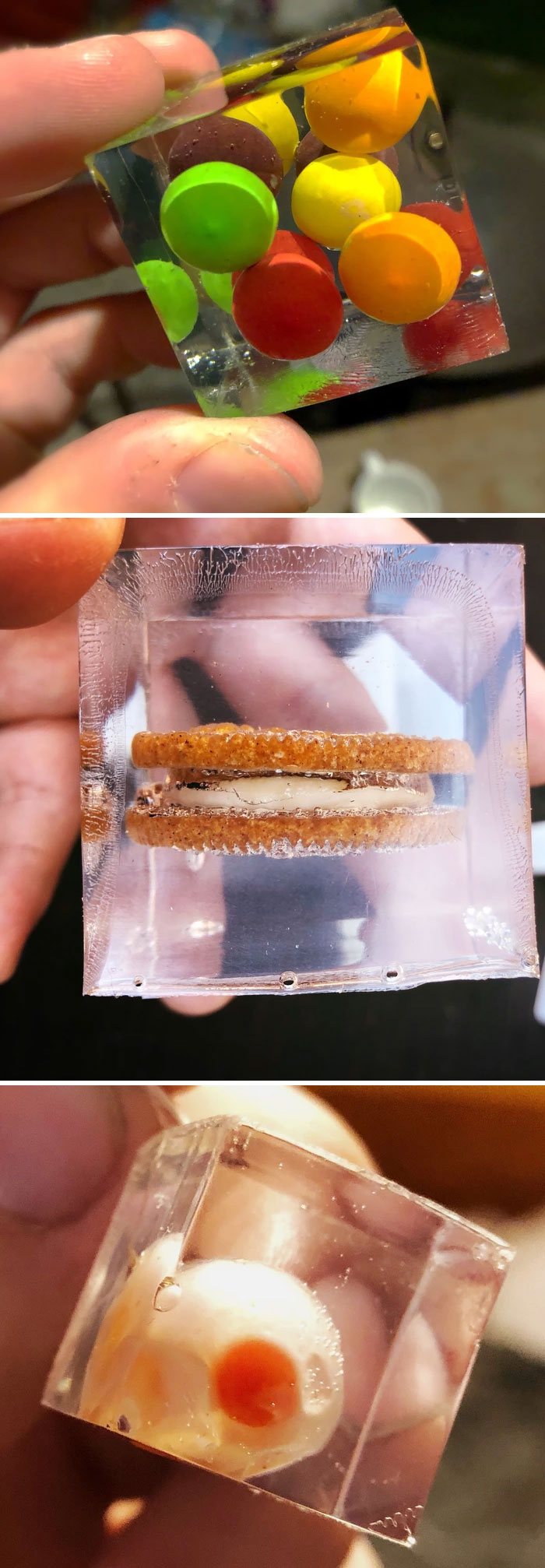 Encased Things in Resin