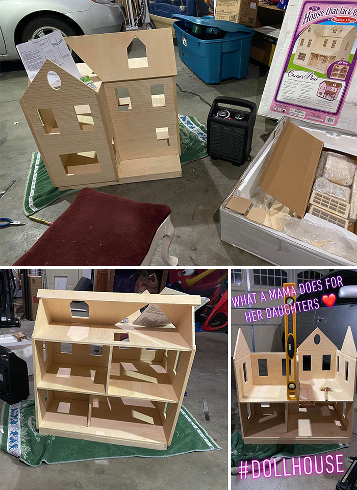 Every Night After My Girls Are Asleep, I Back The Car Out Of The Garage And Spend My Evenings Building Their Christmas Present