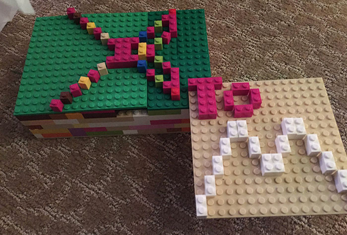My Ten-Year-Old Didn't Have Paper, So She LEGO Wrapped My Christmas Gift