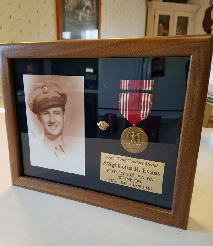 For Christmas My Grandpa Gave Each Of His Grandkids One Of His Army Medals From WWII