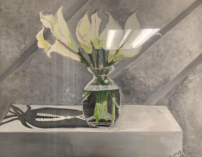 My 82 Year Old Grandma Painted This For Me And Gave It To Me For Christmas