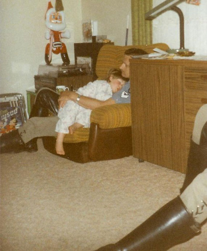 My Dad Was A Police Officer Who Worked And Spent The Day At Major Crash Where 2 Children Had Died. I Was 3-Years-Old On Christmas Day