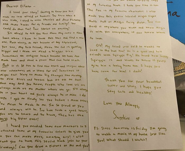 4-Year-Old Feels Lonely In Quarantine, Sets Up A Fairy Garden, Her Neighbor Notices And Pretends To Be A Fairy Named Sapphire For 9 Months