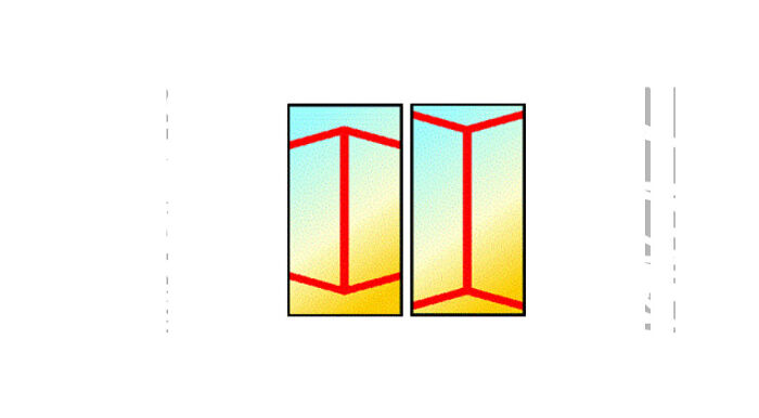 The Red Lines In The Middle Are The Same Length