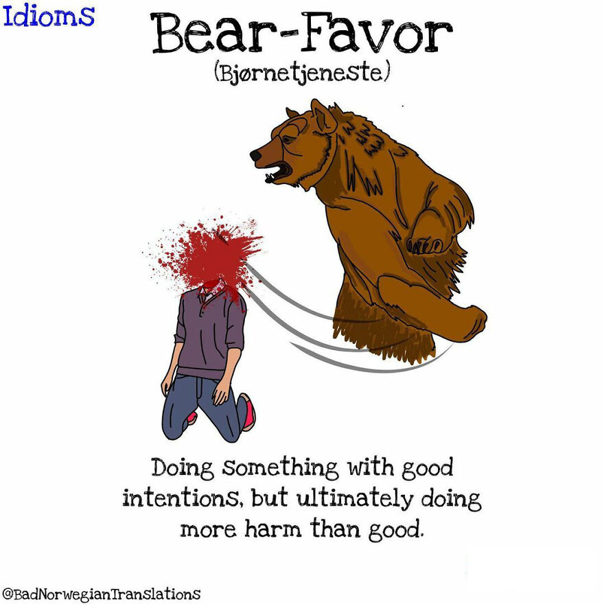 15 Funny Norwegian Idioms Illustrated And Explained