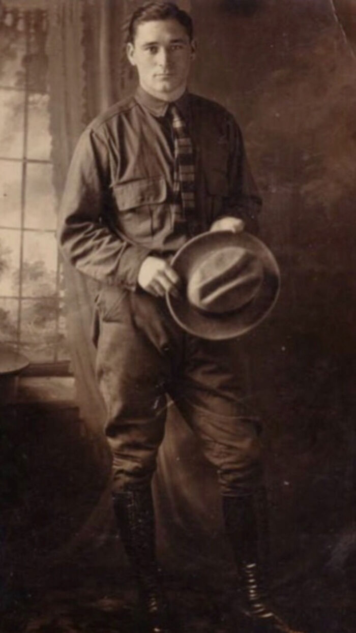 My Beloved Grandpa Milton. Once A Dapper Young Man.