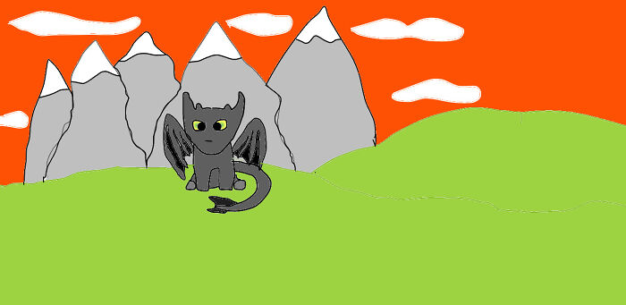Baby Toothless!!!