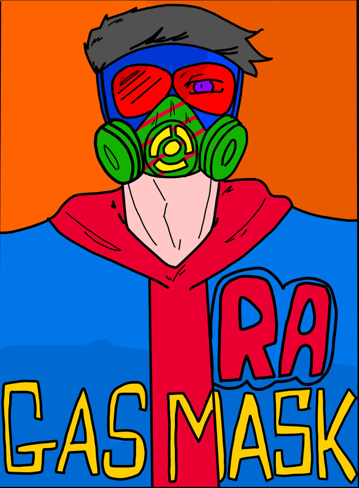 Drawing Based Of The Band Rare Americans